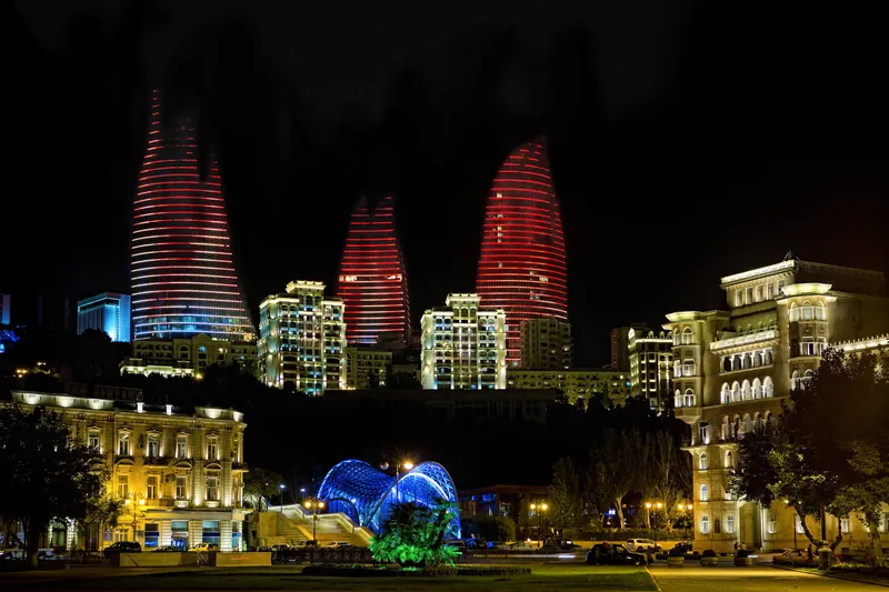 Fairmont Baku, Flame Towers, Azerbaijan · Baku
