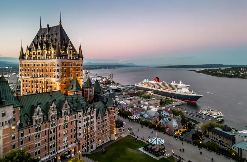 Fairmont Le Château Frontenac, Québec City, Canada